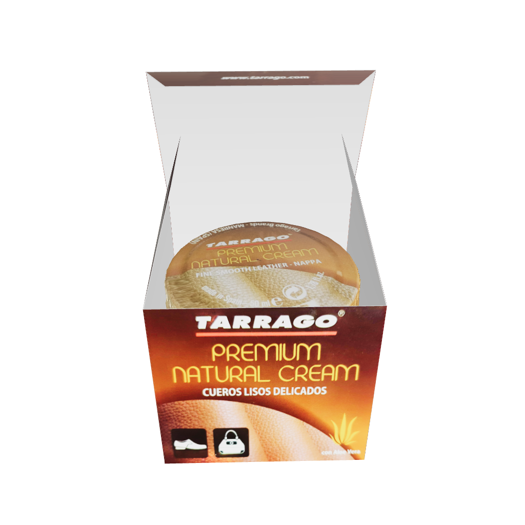 Crema Piele Premium - Tarrago Premium Natural Cream Jar - 3D