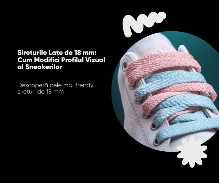 Sireturile late de 18 mm Coccine Fat Shoe Laces - imagine principala blog