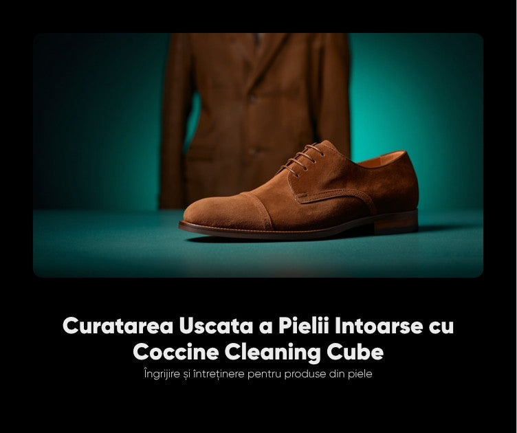 Curatarea uscata a pielii intoarse cu Coccine Cleaning Cube - imagine principala blog