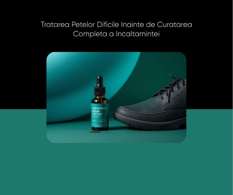 Tratarea petelor dificile de pe incaltaminte cu Coccine Power Cleaner - imagine principala blog
