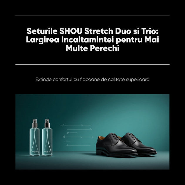 Seturile SHOU Stretch Duo si Trio pentru largirea incaltamintei - imagine principala blog