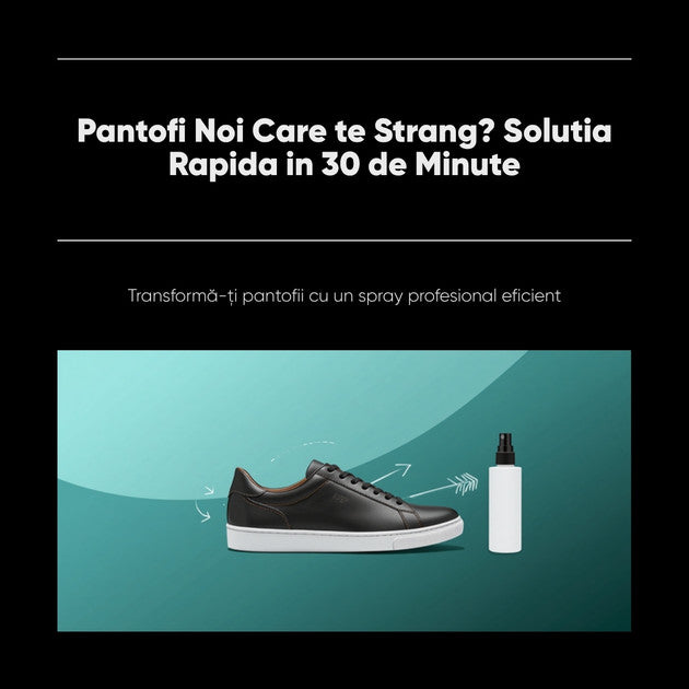Pantofi noi care te strang - solutia rapida in 30 de minute