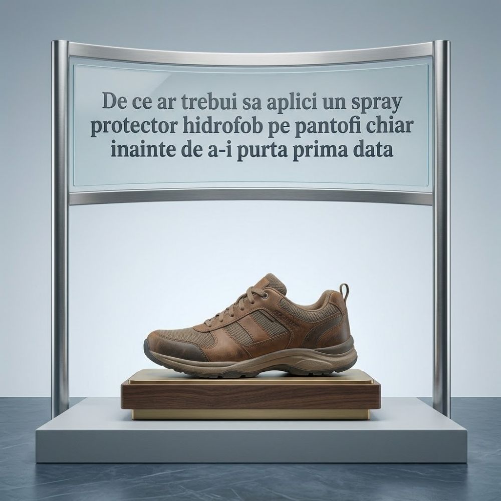 De ce ar trebui sa aplici un spray protector hidrofob pe pantofi chiar inainte de a-i purta prima data