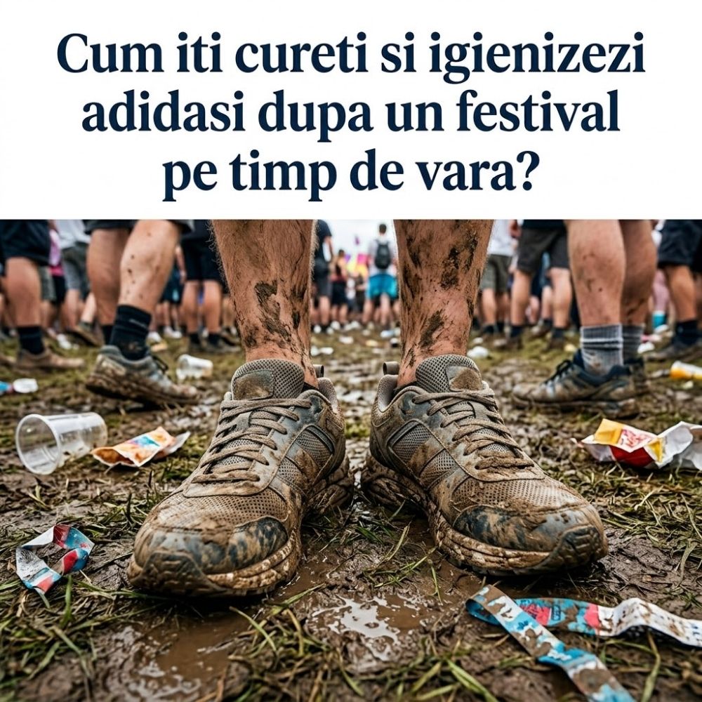 Cum iti cureti si igienizezi adidasi dupa un festival pe timp de vara?