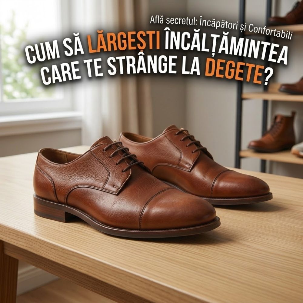 Cum largesti incaltamintea care te strange la degete?