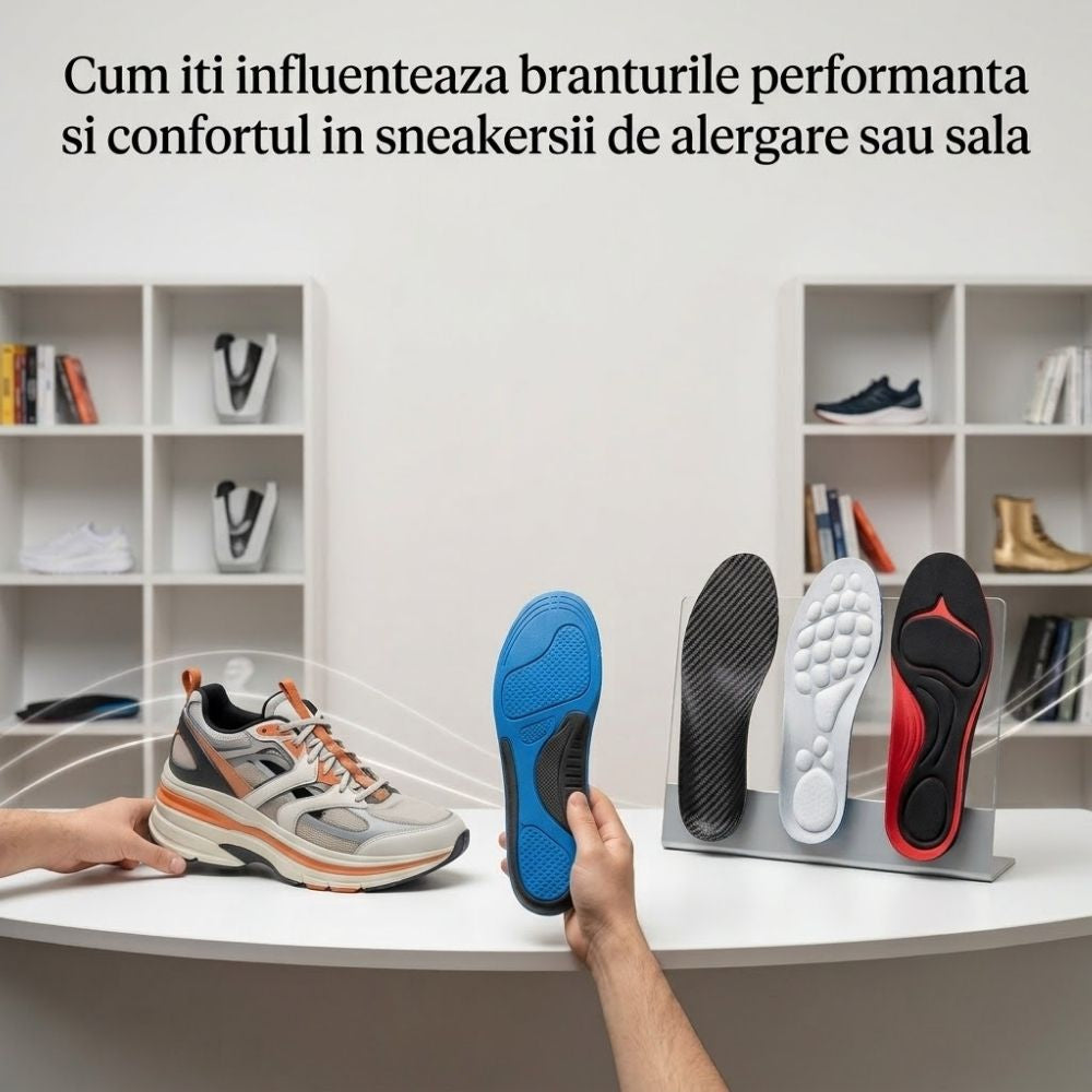 Cum iti influenteaza branturile performanta si confortul in sneakersii de alergare sau sala?