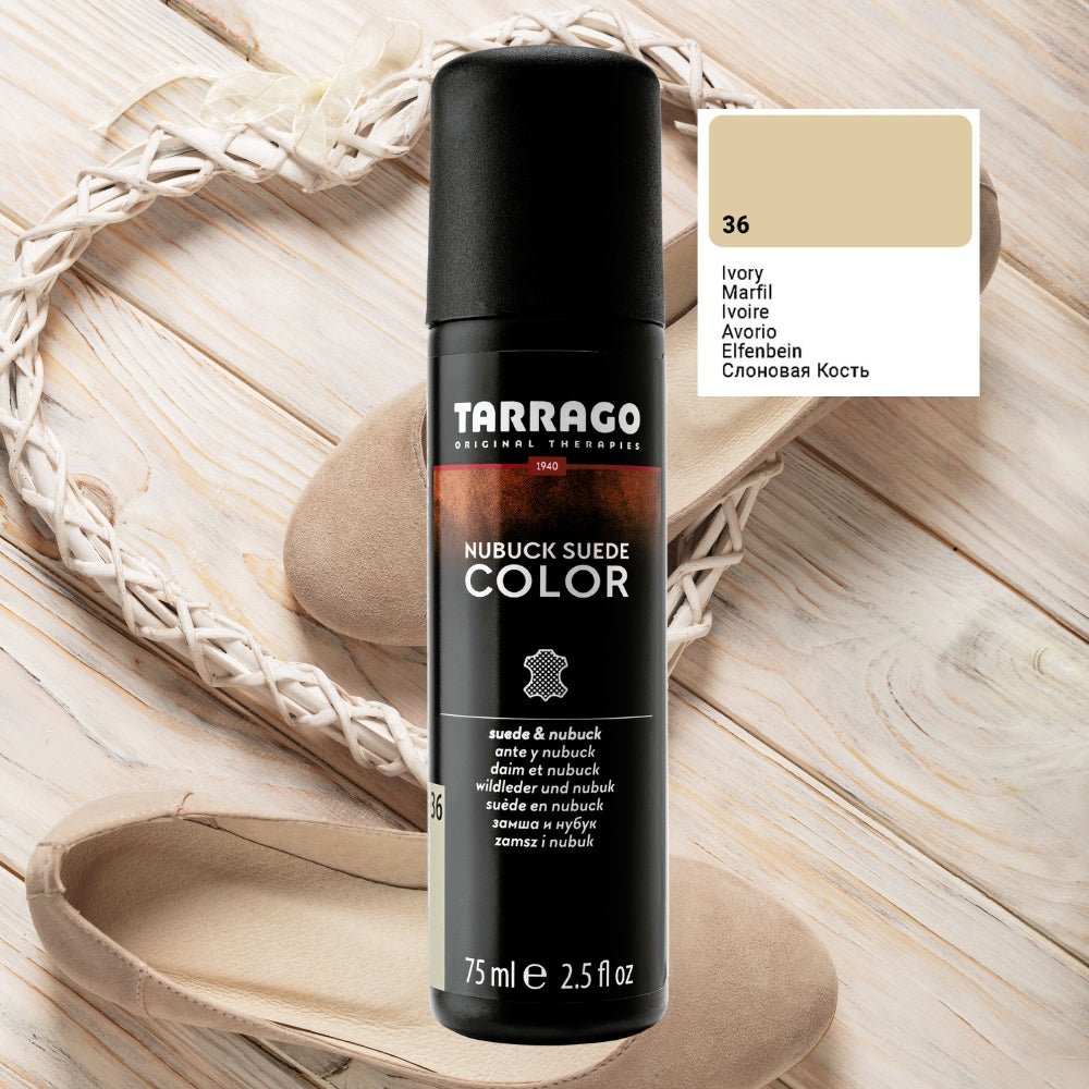 Solutie Recolorare Piele Intoarsa & Nubuck - Tarrago Nubuck Suede Color 75ml