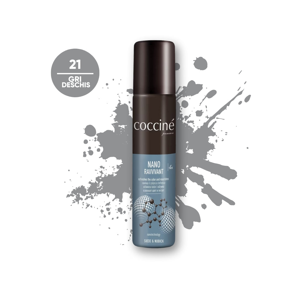 Renovator pentru piele intoarsa si nubuc - Coccine Nano Ravvivant 75ML