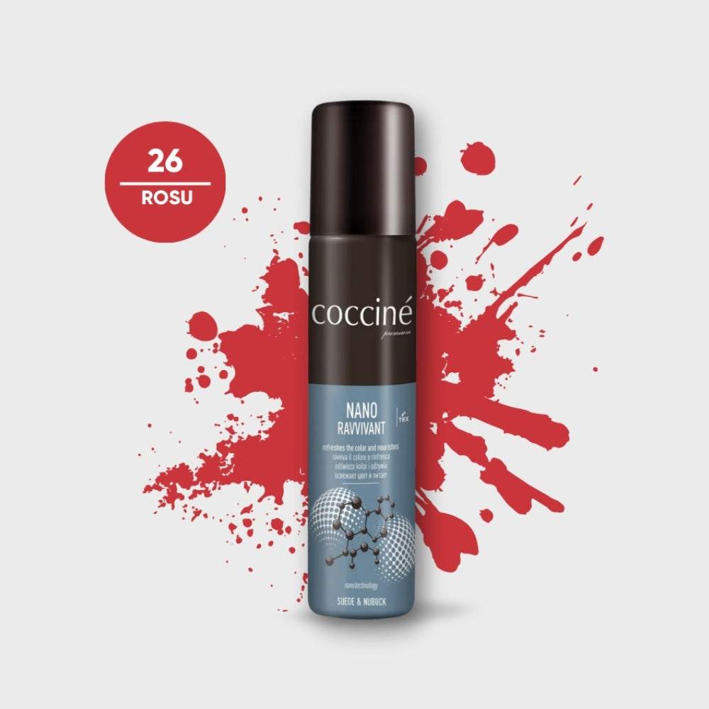 Renovator pentru piele intoarsa si nubuc - Coccine Nano Ravvivant 75ML
