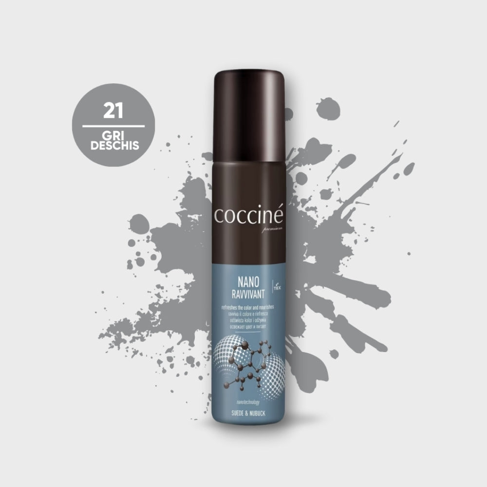Renovator pentru piele intoarsa si nubuc - Coccine Nano Ravvivant 75ML