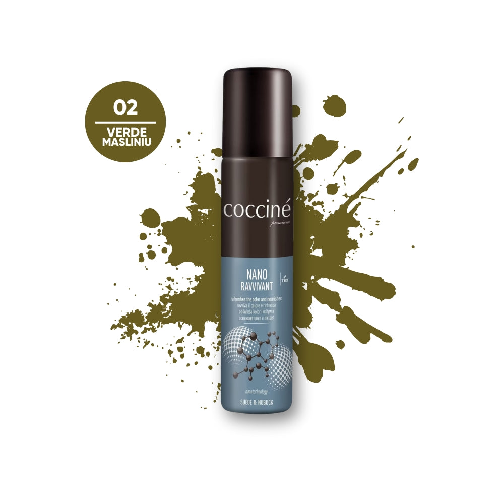 Renovator pentru piele intoarsa si nubuc - Coccine Nano Ravvivant 75ML