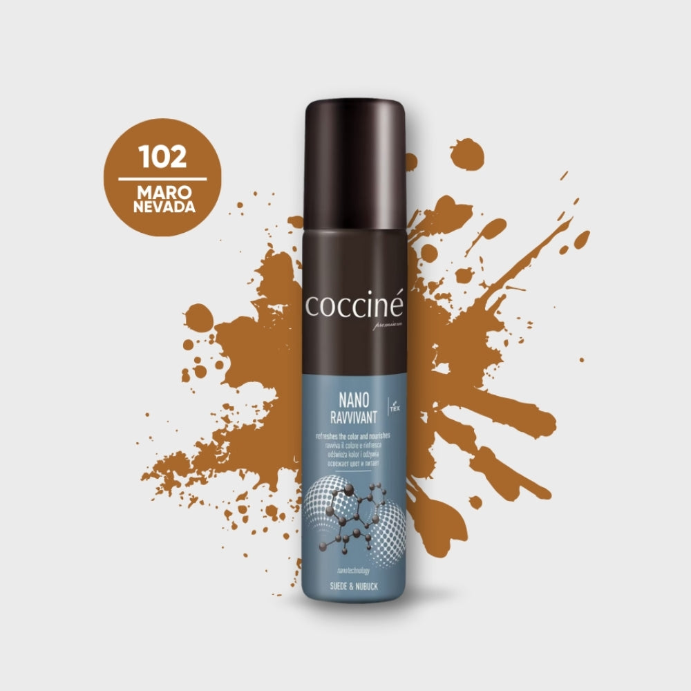 Renovator pentru piele intoarsa si nubuc - Coccine Nano Ravvivant 75ML