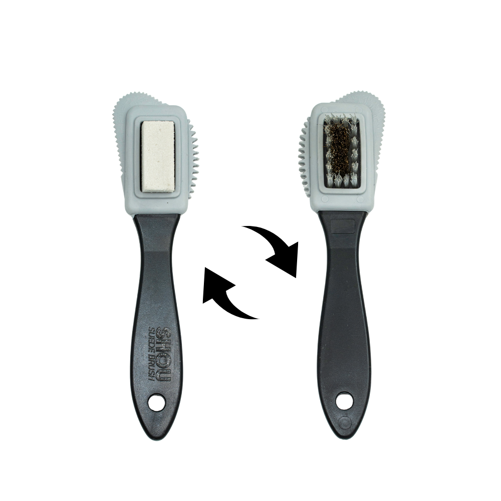 Perie cu Radiera pentru Curatare Piele Intoarsa si Nubuck - SHOU SUEDE BRUSH