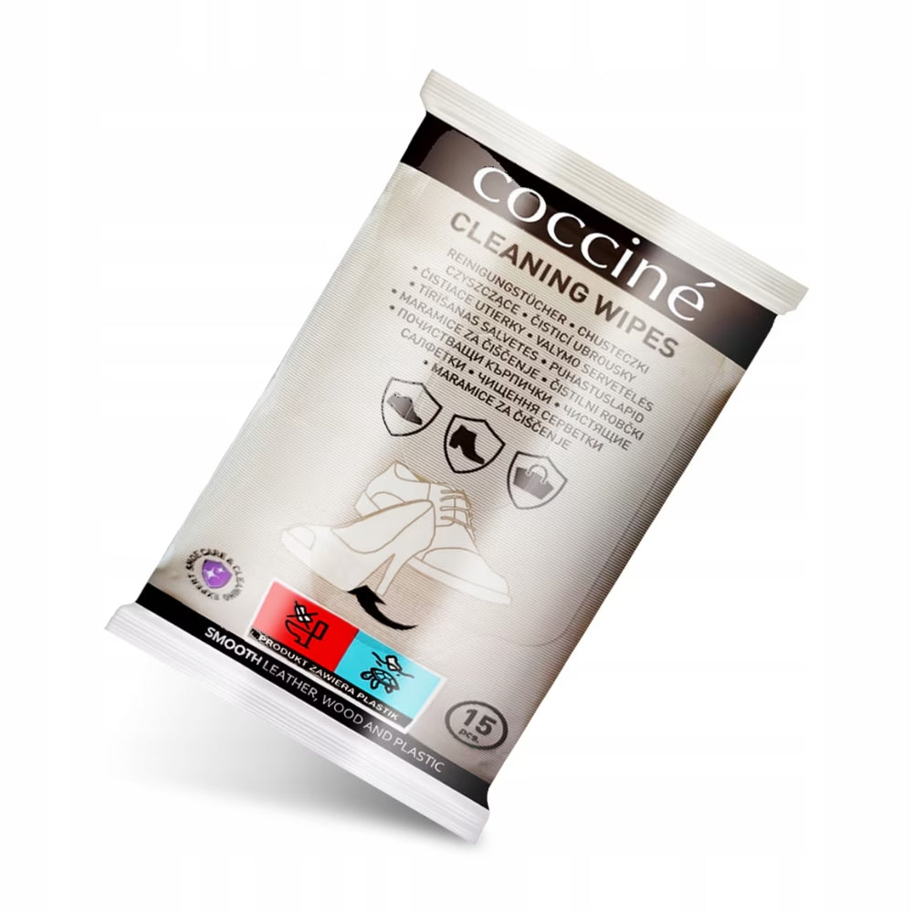 Servetele pentru curatarea incaltamintei - Coccine Cleaning Wipes 15BUC