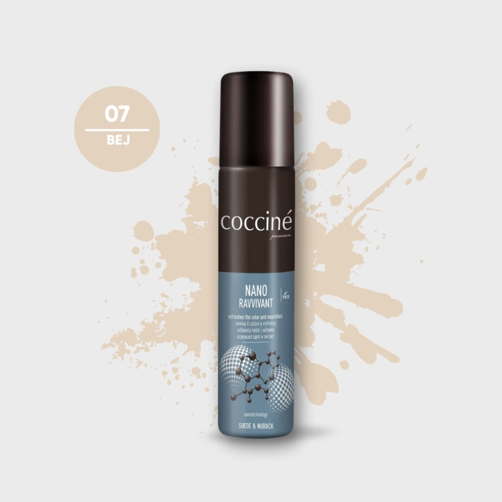 Renovator pentru piele intoarsa si nubuc - Coccine Nano Ravvivant 75ML