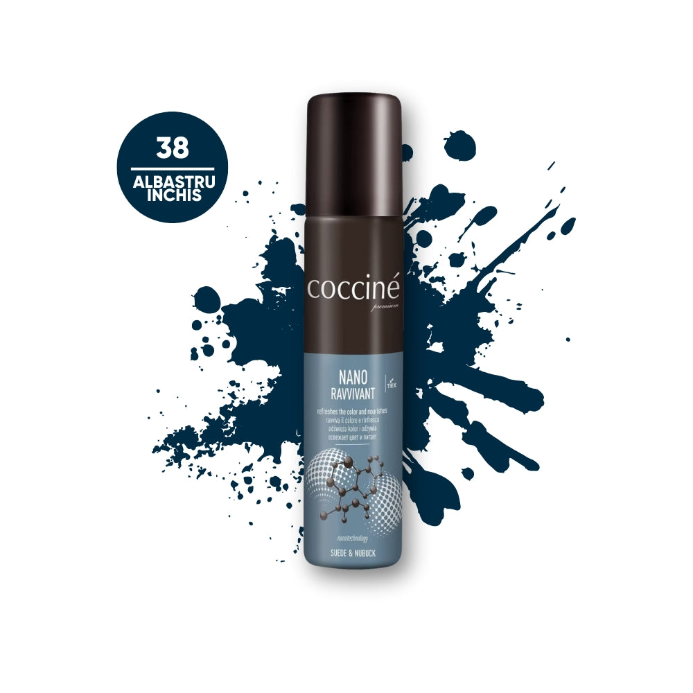 Renovator pentru piele intoarsa si nubuc - Coccine Nano Ravvivant 75ML