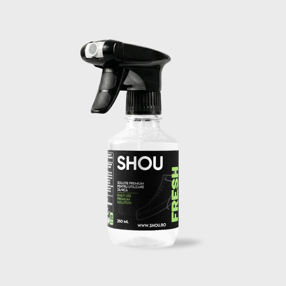 Solutie Curatare Incaltaminte SHOU FRESH - 100% Naturala & Fara Clatire