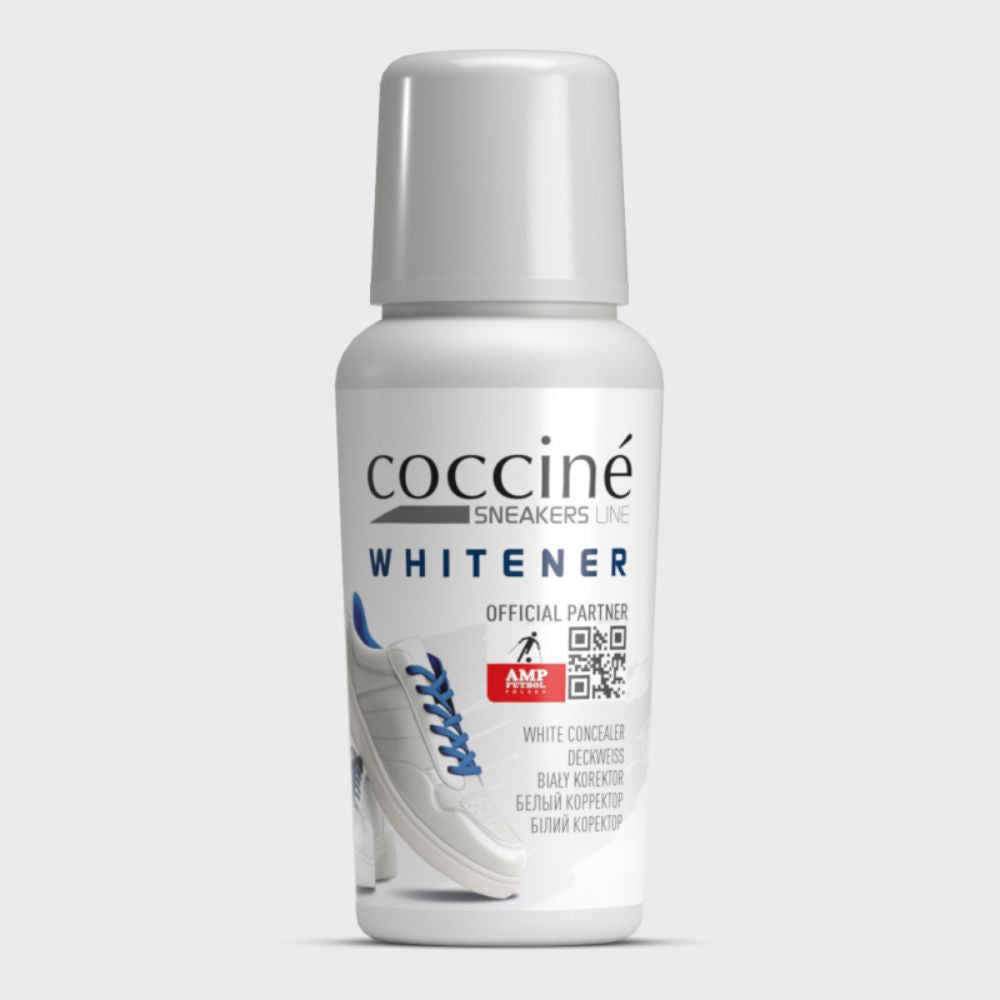 Corector alb pentru sneakers Coccine Whitener 75ml cu aplicator pentru incaltaminte sport