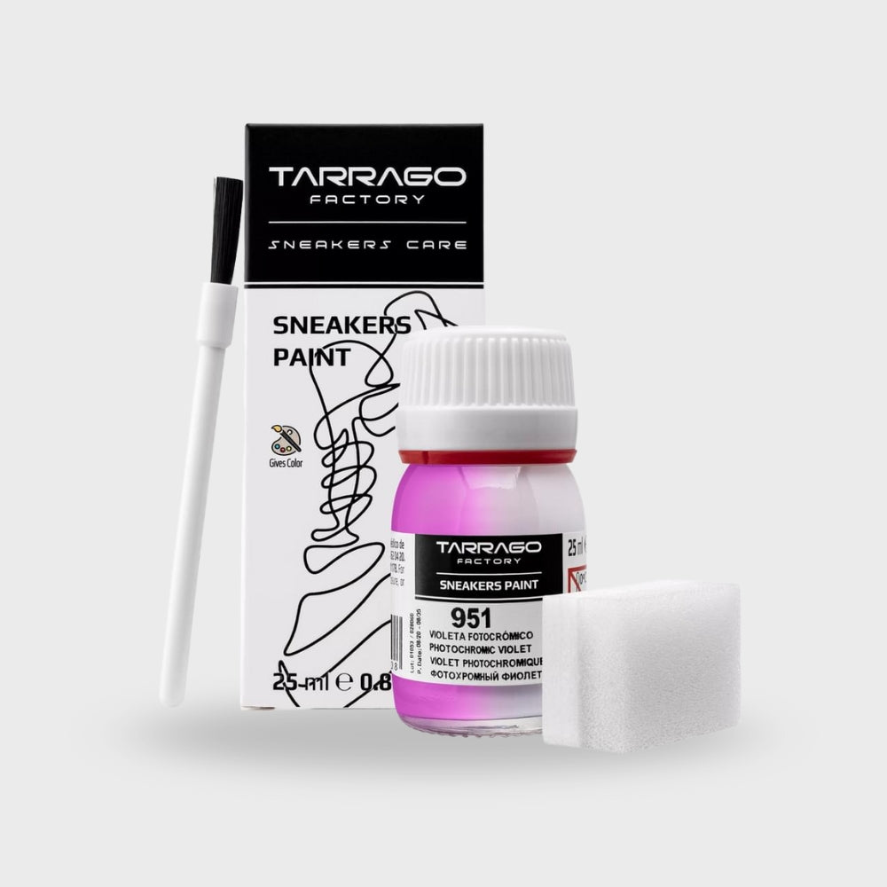 Vopsea Pentru Piele Efecte Speciale - Tarrago Sneakers Paint Photocromatic Colors 25 ml.