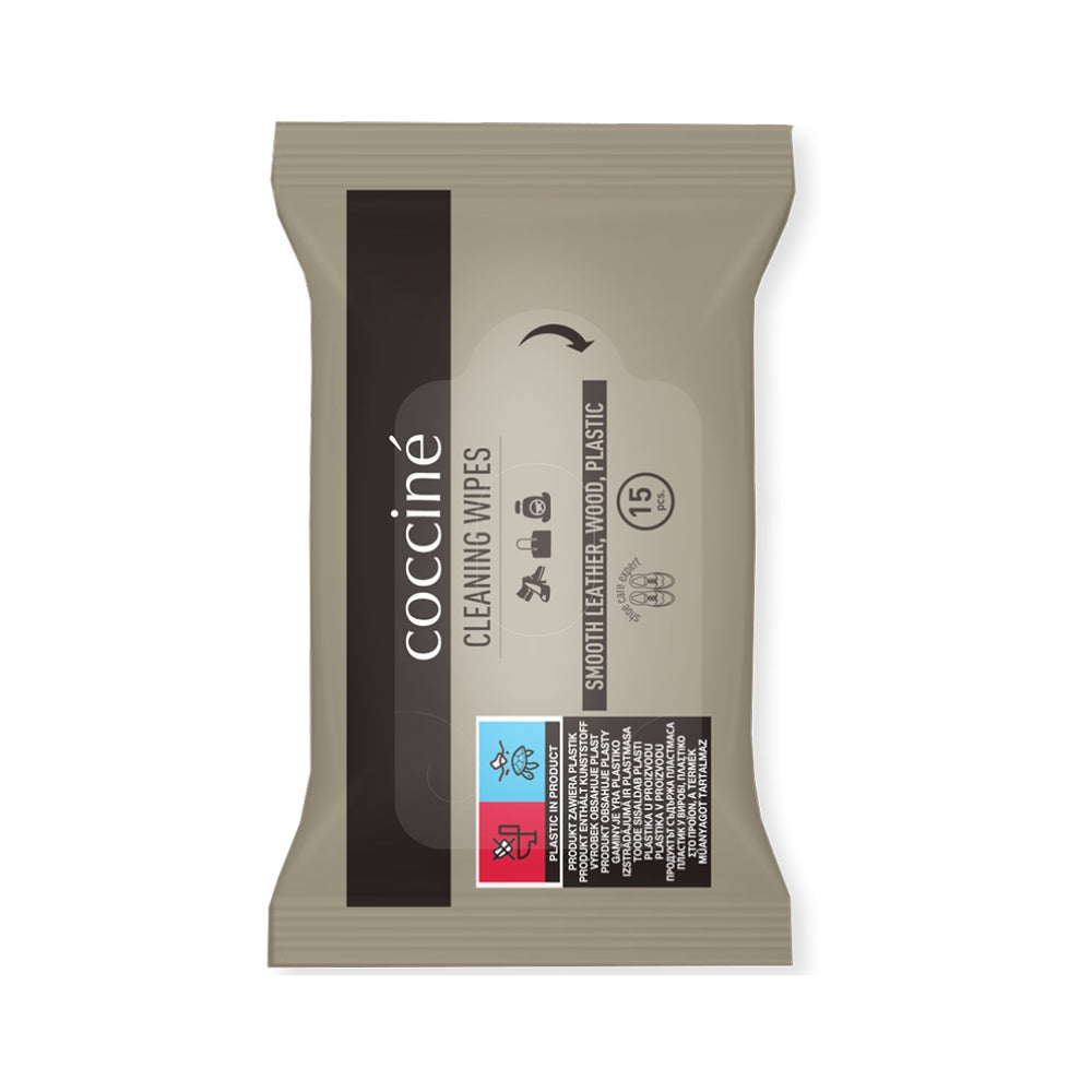 Servetele pentru curatarea incaltamintei - Coccine Cleaning Wipes 15BUC