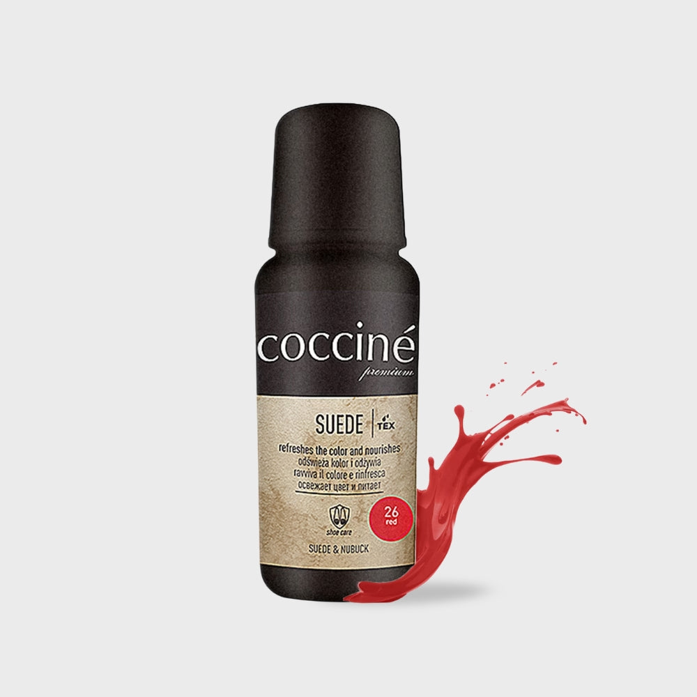 Solutie Recolorare Piele Intoarsa & Nubuck - Coccine Suede 75ML