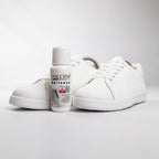 Crema lichida alba Coccine pentru acoperirea zgarieturilor si ingalbenirii pantofilor albi