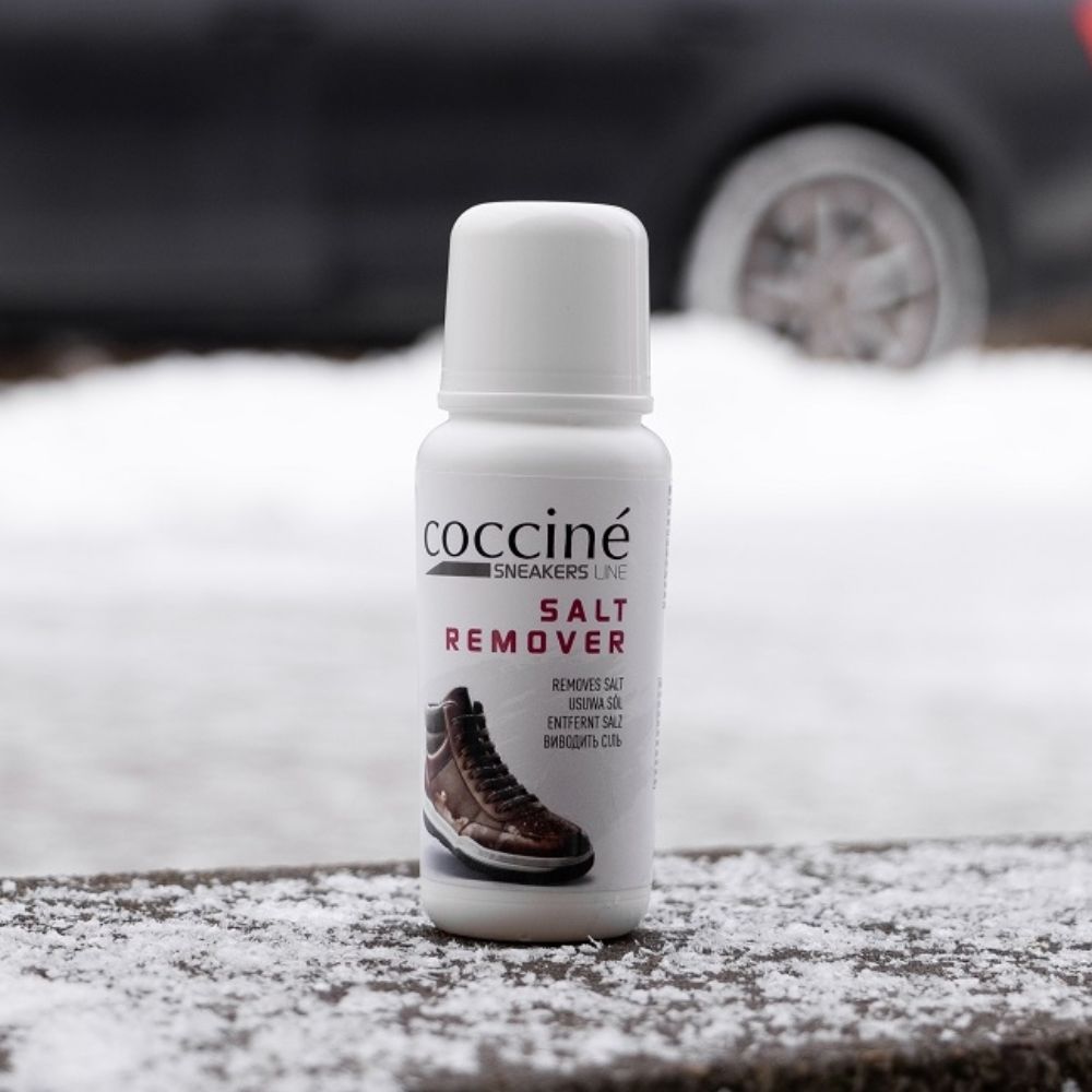 Solutie pentru indepartarea petelor de sare Coccine Sneakers Salt Remover cu aplicator de burete