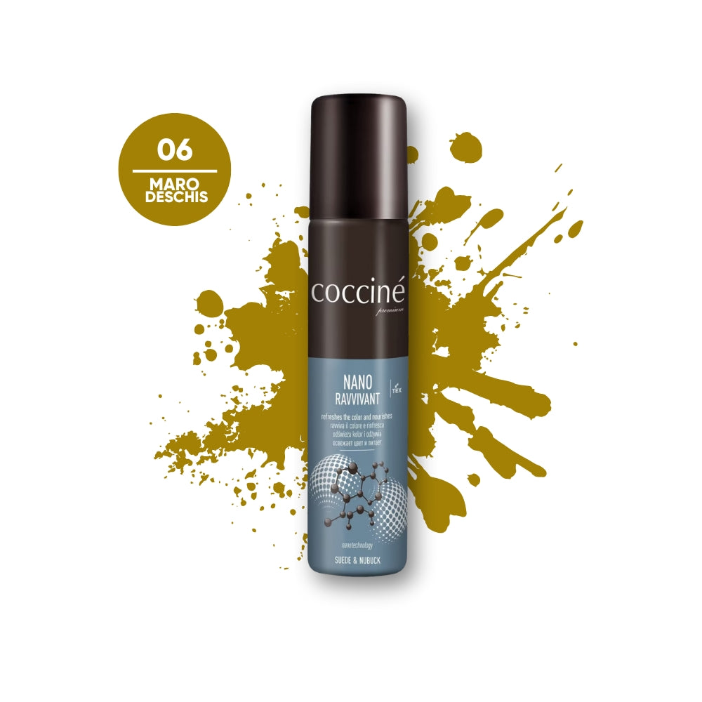 Renovator pentru piele intoarsa si nubuc - Coccine Nano Ravvivant 75ML