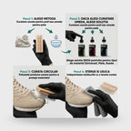 Perie Curatare Premium SHOU LOW - Duritate Moale pentru Incaltaminte si Materiale Delicate