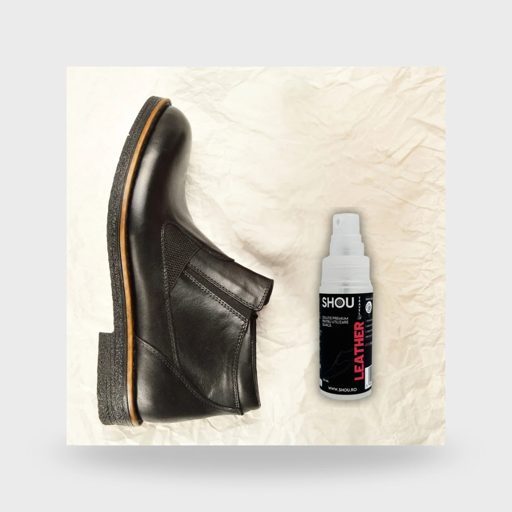 SHOU Leather - Solutie Premium Curatare Piele 50ml