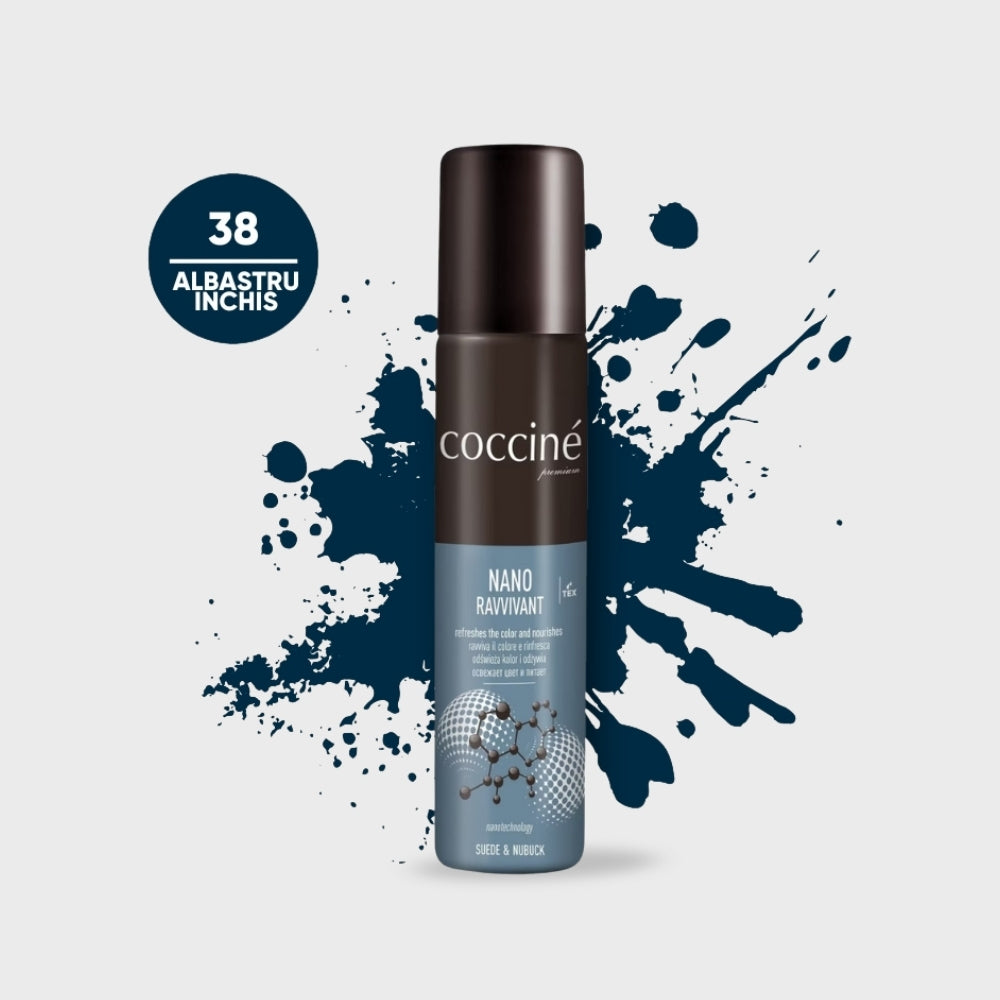 Renovator pentru piele intoarsa si nubuc - Coccine Nano Ravvivant 75ML