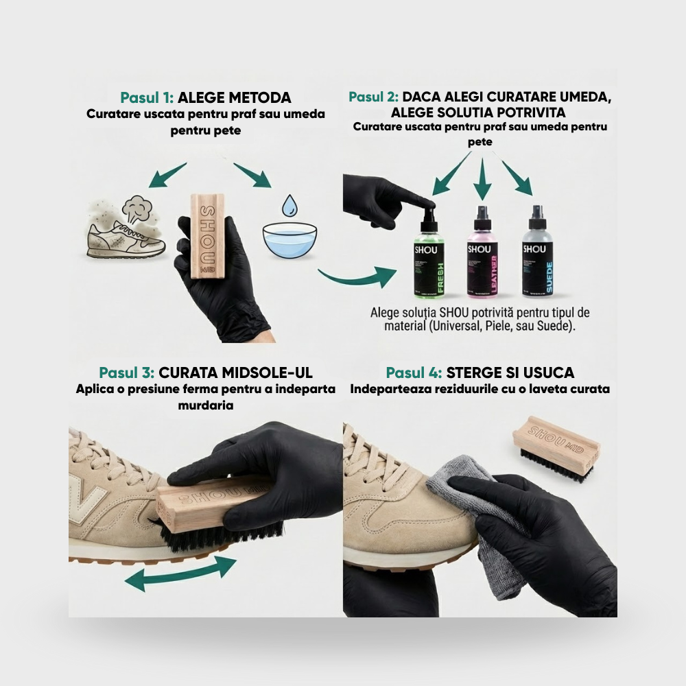 Instrument curatare incaltaminte all rounder SHOU MID