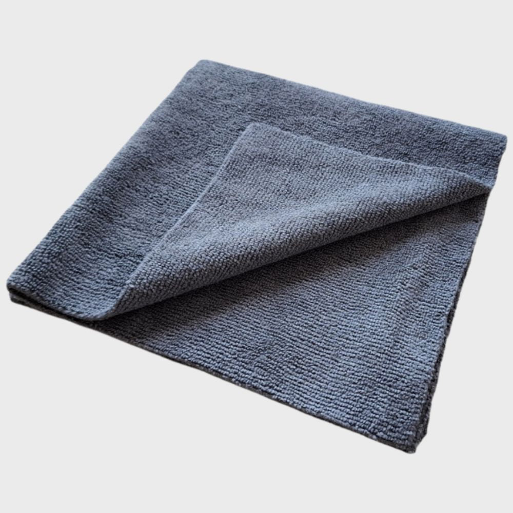 Laveta universala de inalta densitate Shou Mcloth din microfibra premium gri-inchis, ideala pentru curatare multi-suprafete