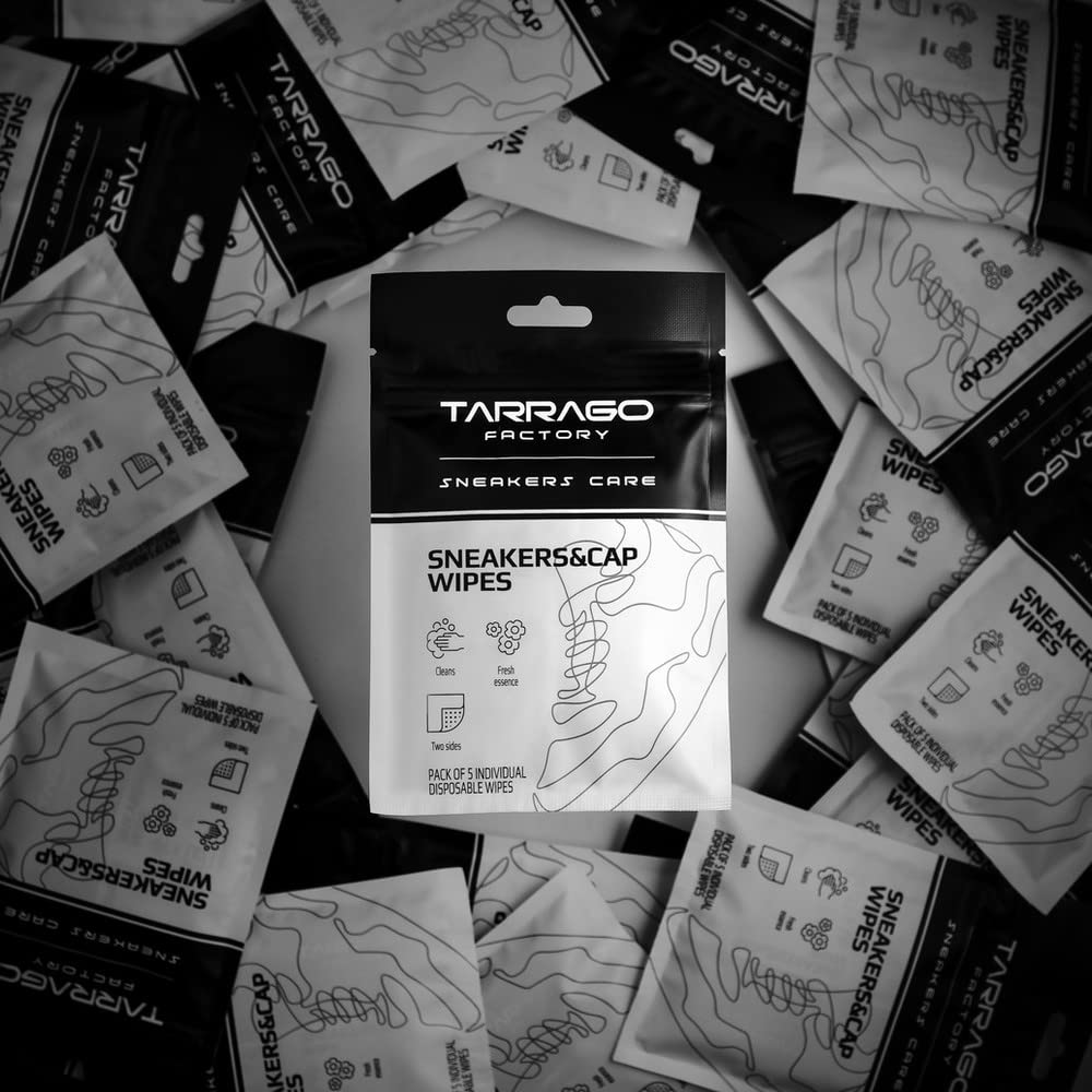 Servetele pentru Curatarea Rapida a Pantofilor si Sepcilor - Tarrago Sneakers Wipes&Cap -