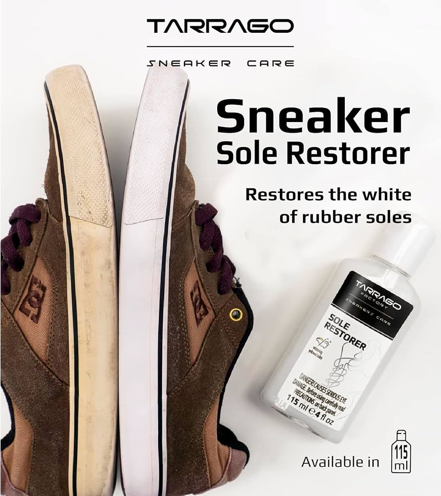 Solutie Profesionala pentru Albirea Talpilor Oxidate(Ingalbenite) - Tarrago Sneakers Sole Restorer