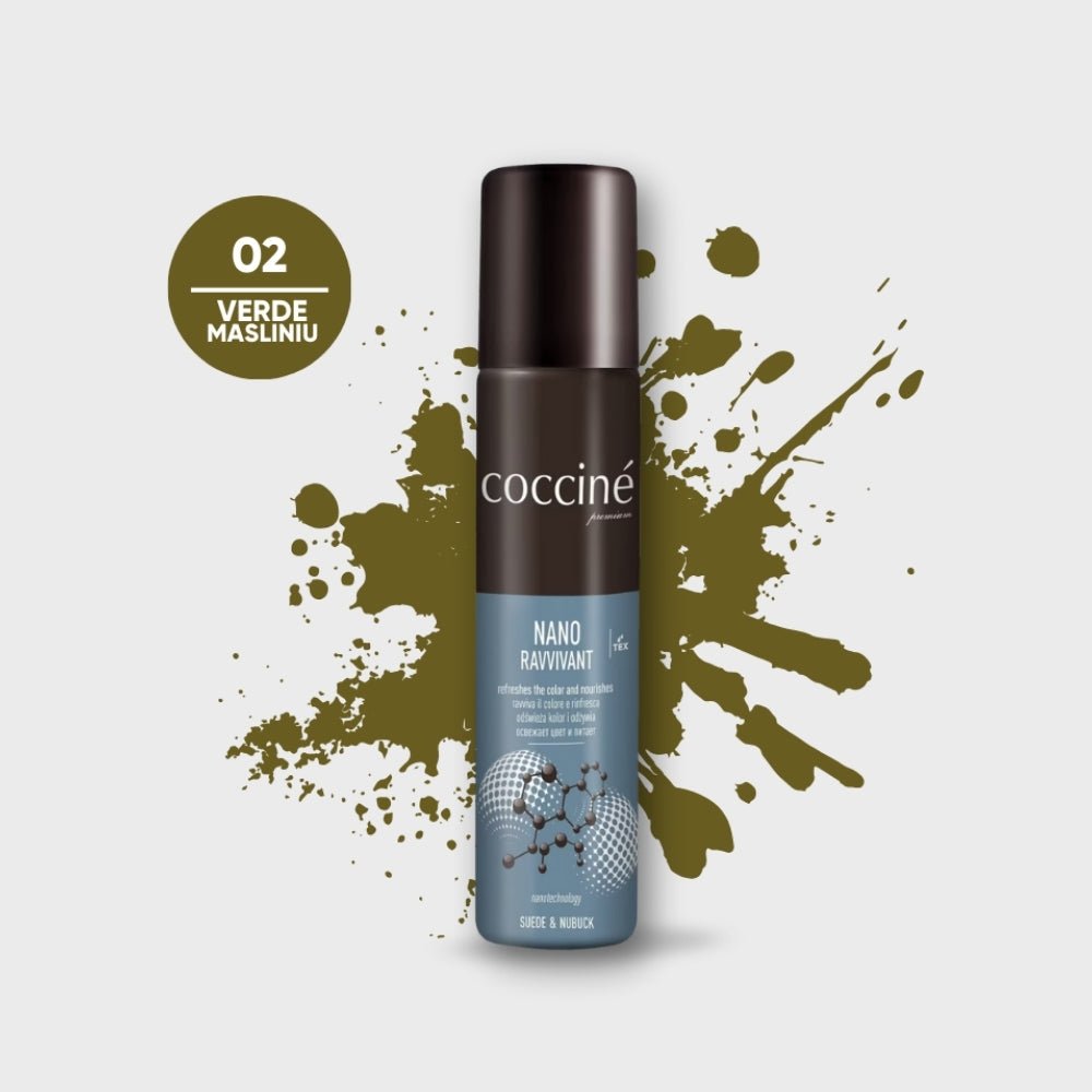 Renovator pentru piele intoarsa si nubuc - Coccine Nano Ravvivant 75ML