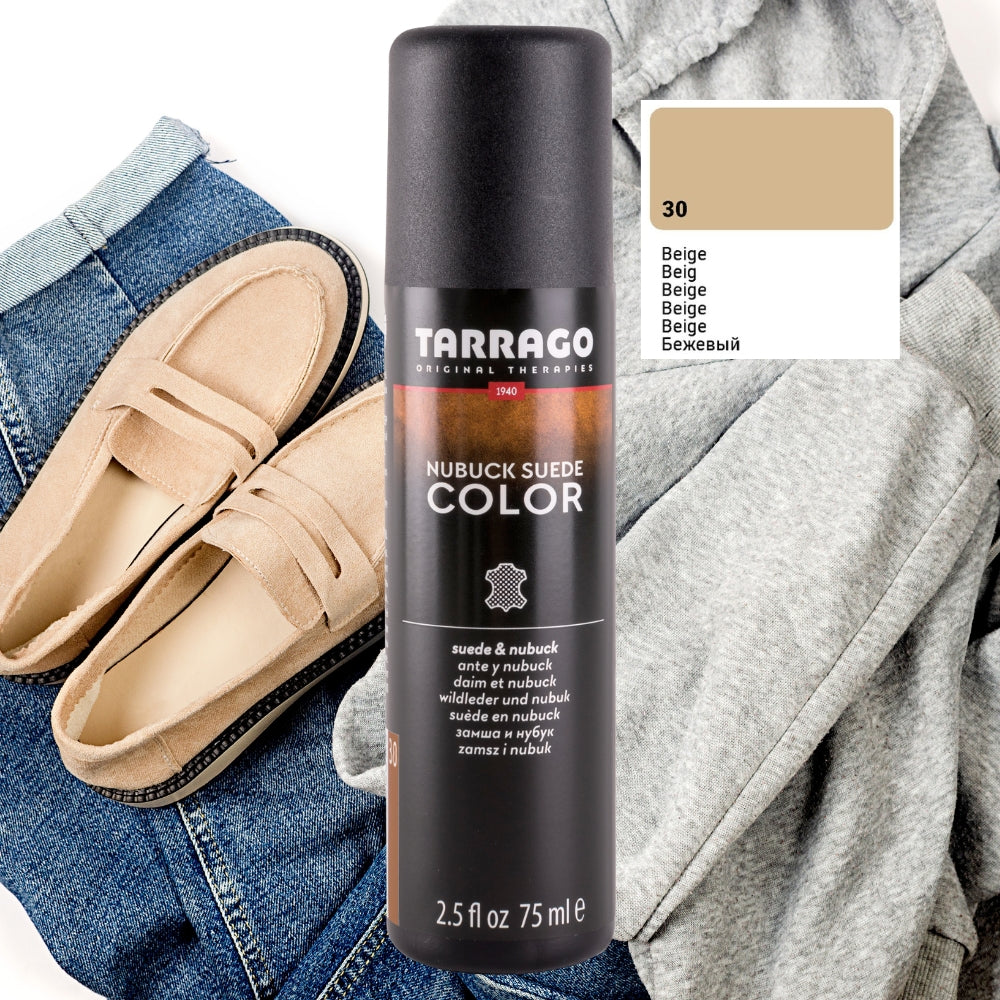 Solutie Recolorare Piele Intoarsa & Nubuck - Tarrago Nubuck Suede Color 75ml