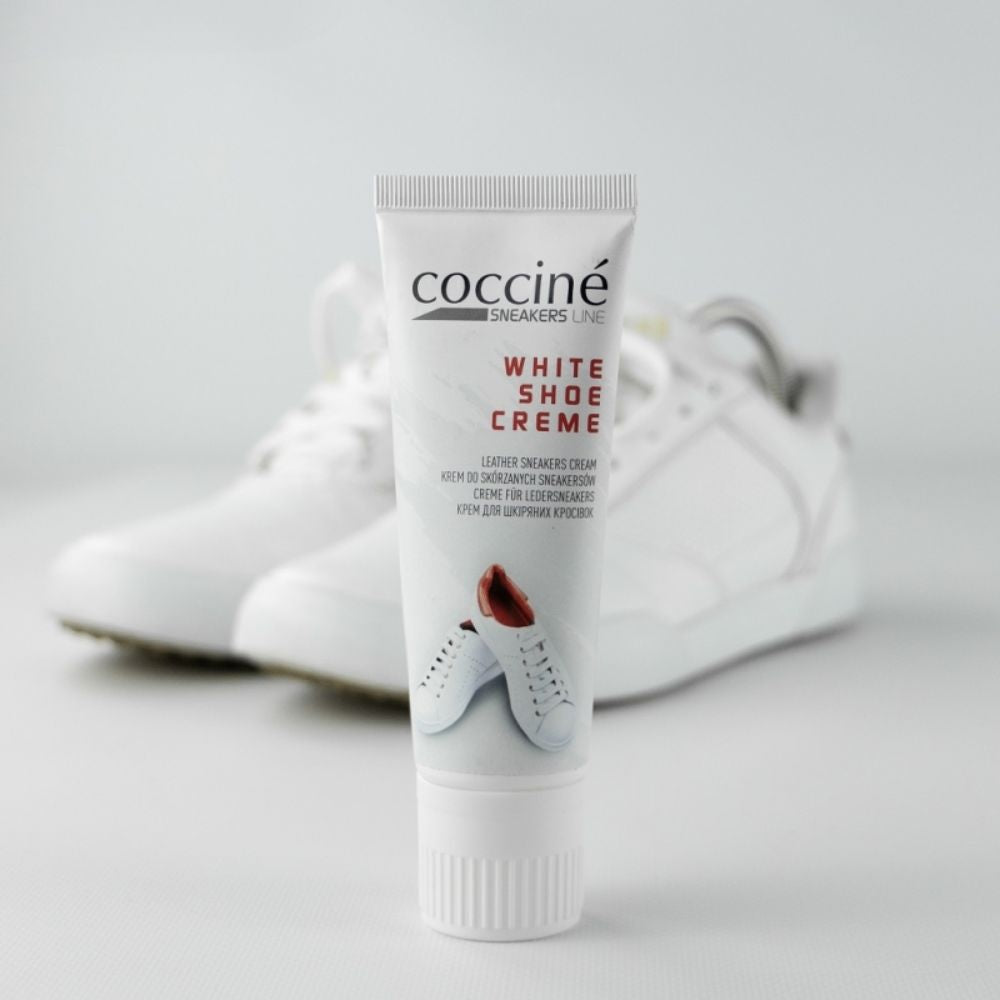 Crema de pantofi Coccine pentru hidratare si protectia pielii sneakersilor impotriva crapaturilor