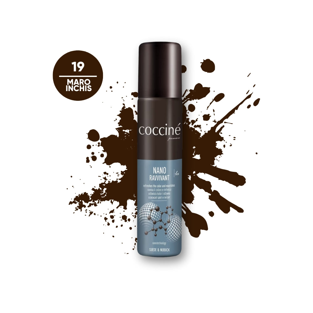 Renovator pentru piele intoarsa si nubuc - Coccine Nano Ravvivant 75ML