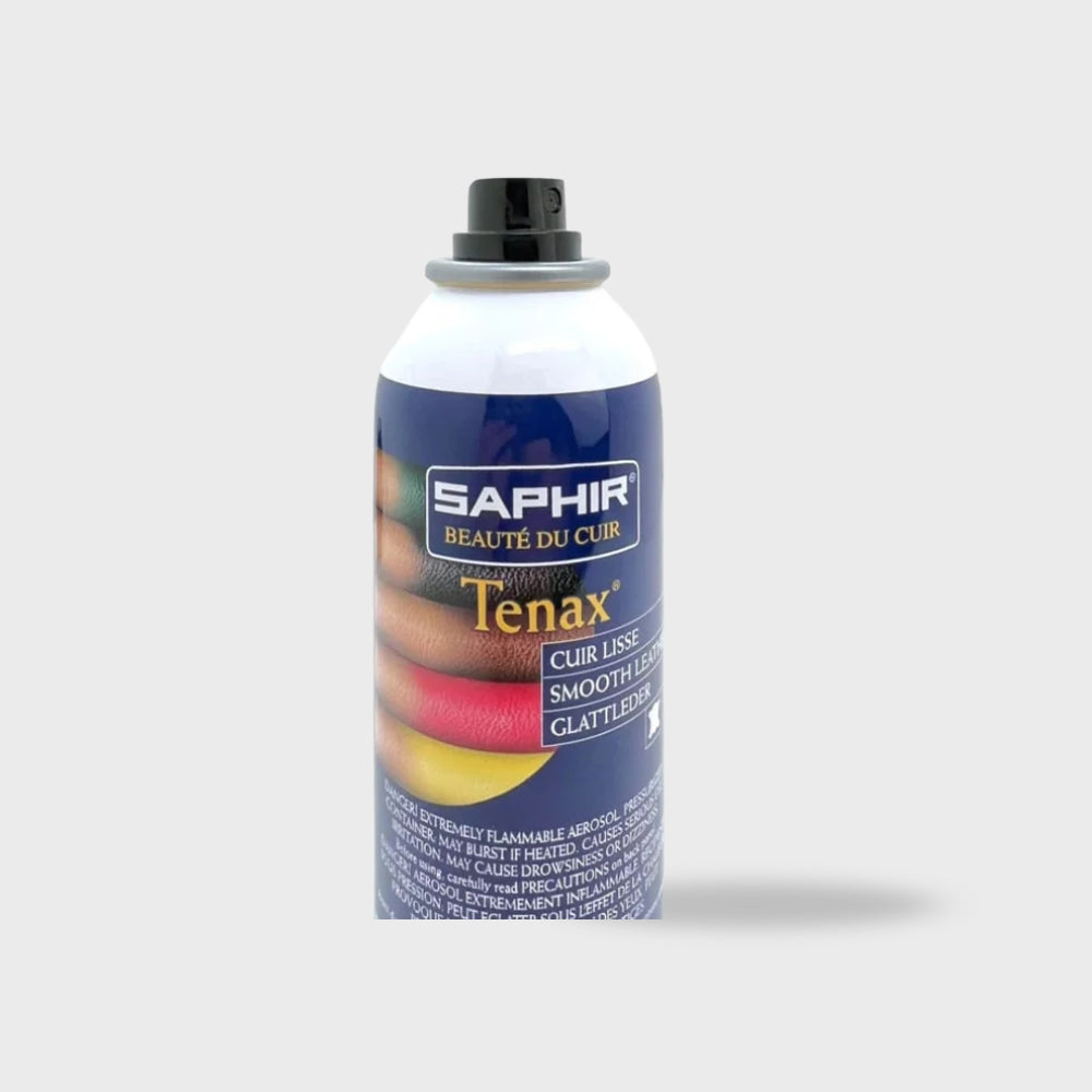 Vopsea premium pentru piele neteda si talpa - Saphir Tenax Spray 150ml NEGRU