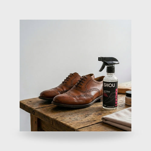 SHOU Leather - Solutie Premium Curatare Piele 200ml