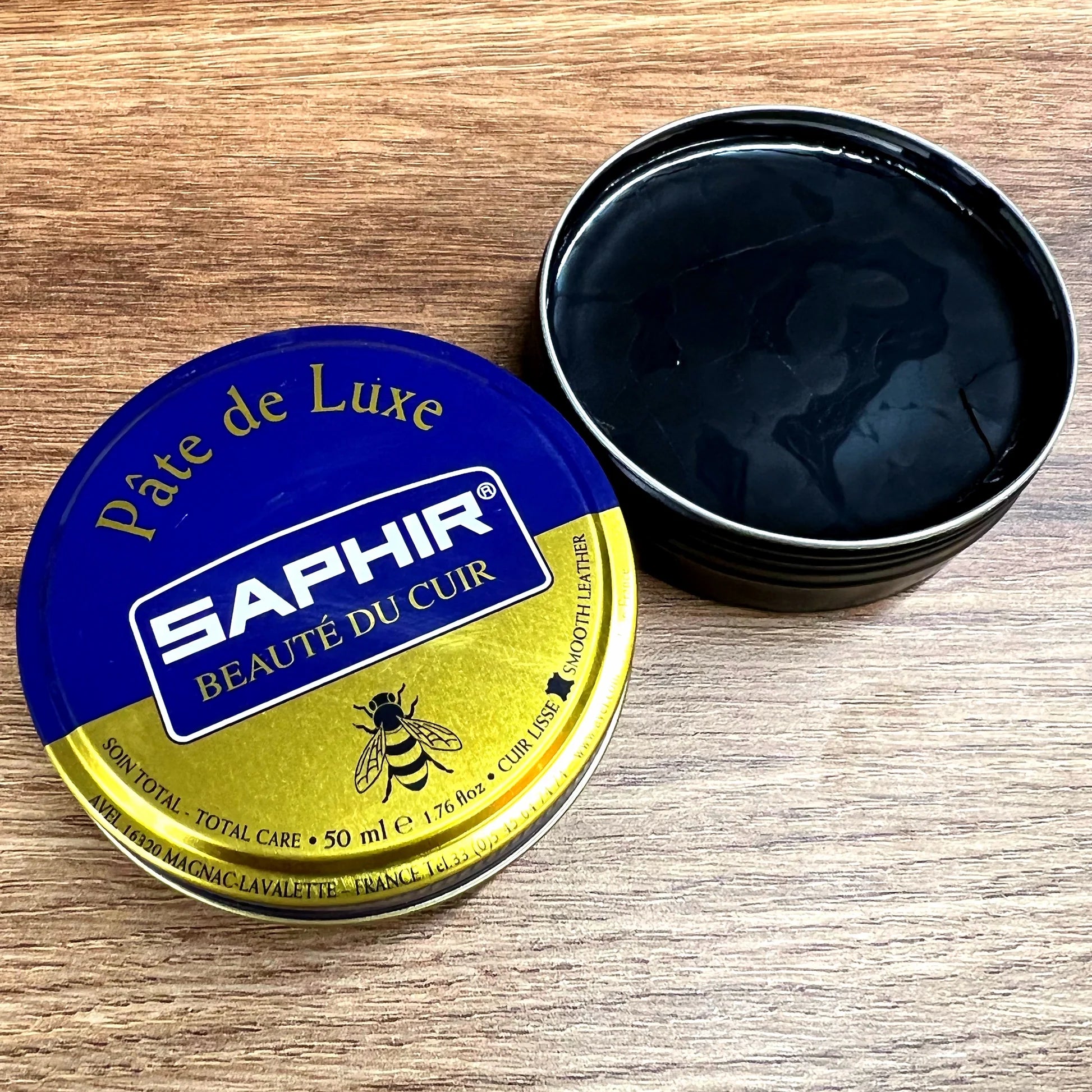 Ceara Premium pentru Ingrijirea Incaltamintei din Piele - Saphir  Pate de Luxe Beaute de Cuir 50ml