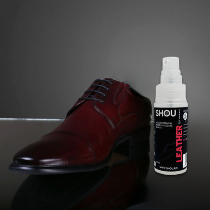 SHOU Leather - Solutie Premium Curatare Piele 50ml