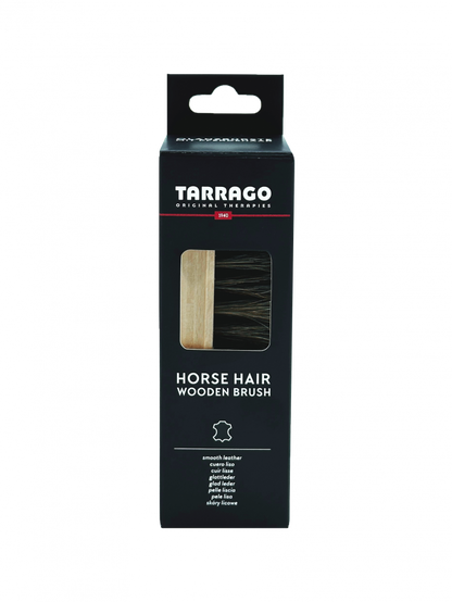 Perie Premium din Par de Cal si Lemn de Fag pentru Lustruit Incaltaminte - Tarrago Horse Hair Wooden Brush