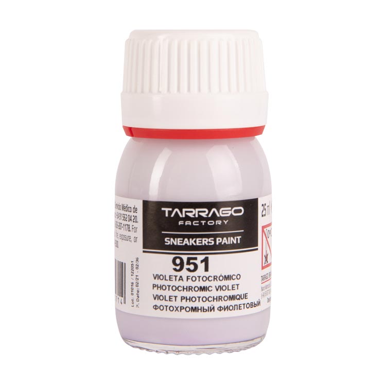 Vopsea Pentru Piele Efecte Speciale - Tarrago Sneakers Paint Photocromatic Colors 25 ml.