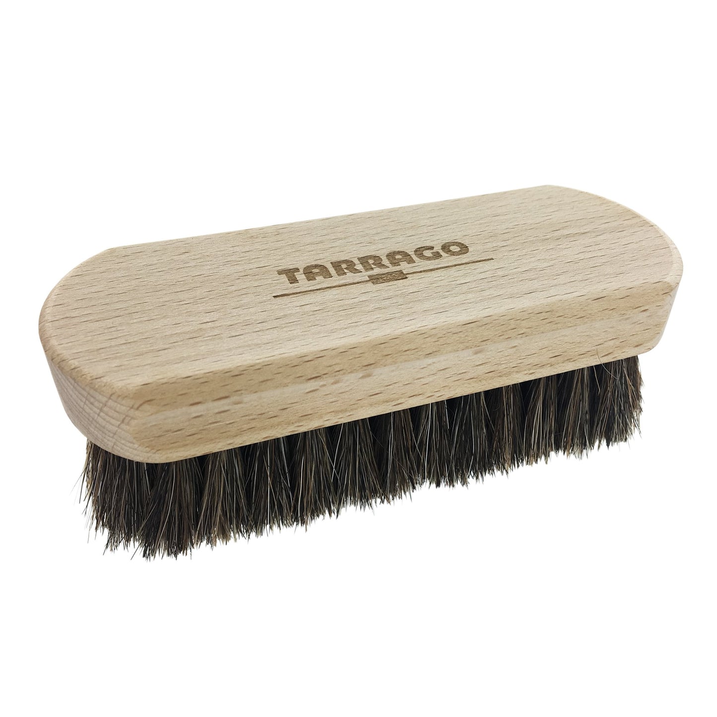 Perie Premium din Par de Cal si Lemn de Fag pentru Lustruit Incaltaminte - Tarrago Horse Hair Wooden Brush