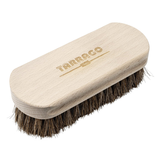 Perie Premium din Par de Cal si Lemn de Fag pentru Lustruit Incaltaminte - Tarrago Horse Hair Wooden Brush