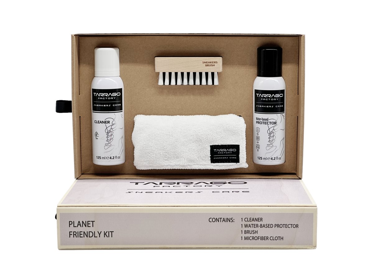 Set Premium Curatare Incaltaminte - Tarrago Sneaker Planet Friendly Kit