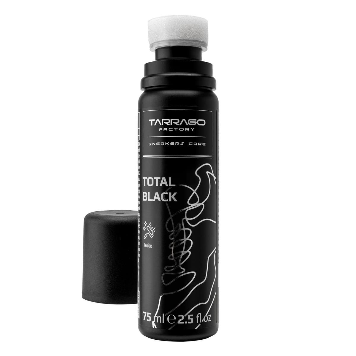 Crema Lichida pentru Incaltaminte Black - Tarrago Sneakers Total Black 75ml