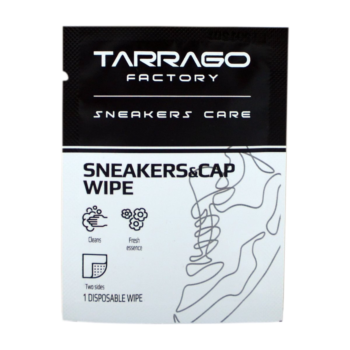 Servetele pentru Curatarea Rapida a Pantofilor si Sepcilor - Tarrago Sneakers Wipes&Cap -